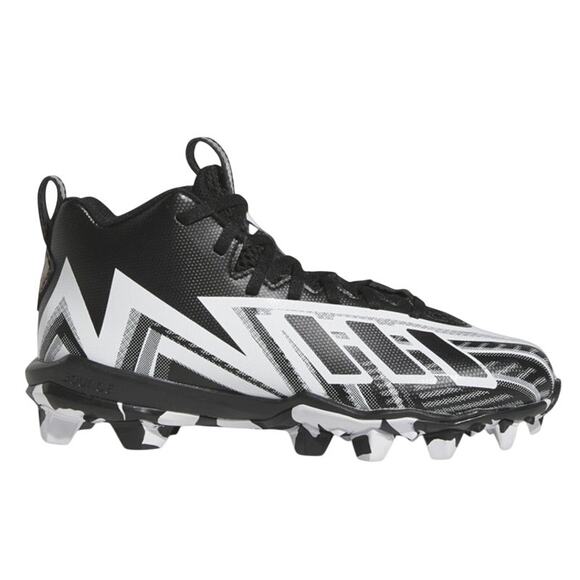 Adidas Youth Freak Spark MD 23 Football Cleats US 4.5 Black White Athletic NWOB - Picture 1 of 11